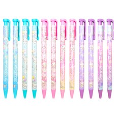 三麗鷗 閃亮珍珠夾式原子筆 6入組, 混色, 2套