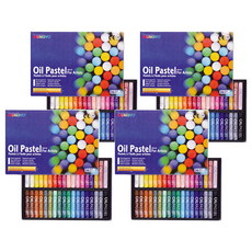 문교 오일 파스텔 지함 MOP-36, 36색, 4세트