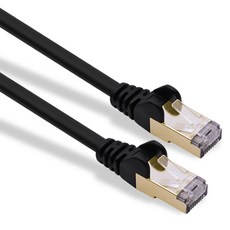케이블메이트 CAT.8 SFTP 기가비트 랜케이블, CM-8LB02, 블랙, 1개