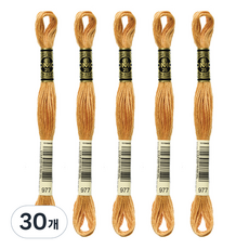 브랜드얀 DMC 자수실 25번사, 977번, 30개