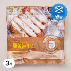 더오담 등심 돈까스 (냉동), 390g, 3개