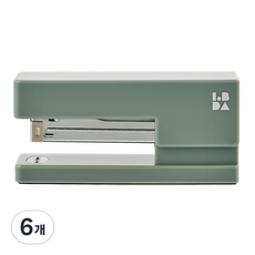 lobda 釘書機, 6個, Sage Green