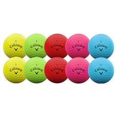 Callaway 卡拉威 高爾夫二手球 A級 42.67mm, 10個, 混合顏色