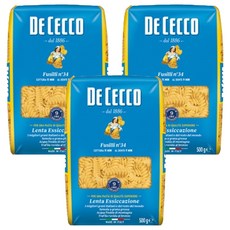 DE CECCO 得科 義大利螺旋麵, 500g, 3包