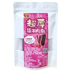 太禓食品 超厚筷子真空肉乾 川辣 160g, 1包