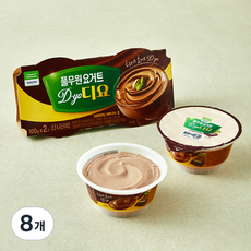 풀무원 디요 컵초코피스타치오, 100g, 8개