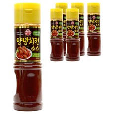 오뚜기 양념치킨 소스, 490g, 6개