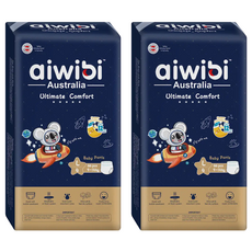 aiwibi 愛薇彼 夜用甄柔瞬吸 褲型尿布 9~14kg, L, 88片