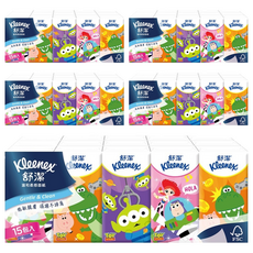 Kleenex 舒潔 紙手帕 10張, 15包, 5袋