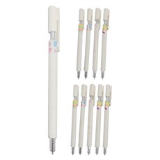 Mungudam 高級自動鉛筆 0.5mm 10支, 1套, 白色