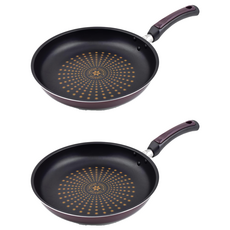 CooK&CooK Forte系列鑽石塗層平底鍋, 30cm, 2個