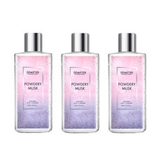 DEMETER Powdery麝香沐浴乳, 240ml, 3瓶