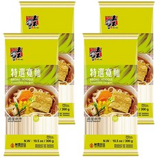 五木 特選寬麵 低鈉美味, 300g, 4包