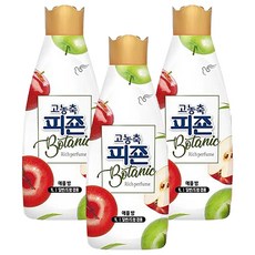 碧珍 Botanic 超濃縮衣物柔軟精 Apple Bomb, 1L, 3瓶