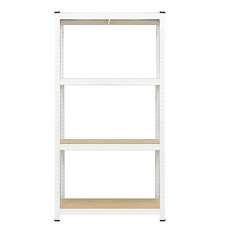 Pan Mulsan 輕量型DIY組裝角鋼層架 白色 800 x 400 x 1500 mm 4層
