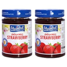마인탈 사과즙으로 만든 딸기잼, 200g, 2개
