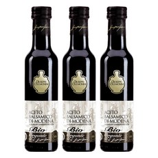 쥬세페크레모니니 모데나 오가닉 발사믹식초 3그레이프, 3개, 250ml