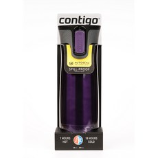 contigo West Loop 不鏽鋼保溫杯, 霧面紫, 590ml, 1個