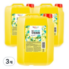 탐사 상큼한 레몬 주방세제, 14kg, 3개