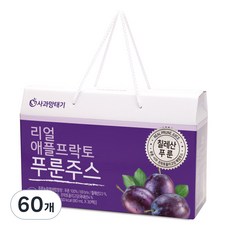 행복한농장 리얼애플프락토 푸룬주스 30p, 80ml, 60개