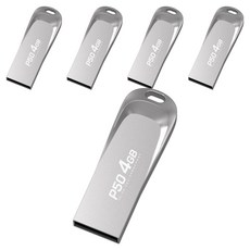 PLEIGO USB 메모리 P50, 4GB, 5개