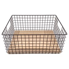 鐵線盒雙入組 2.6kg, 黑色, 1組