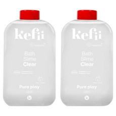 kefii 沐浴史萊姆 透明款, 550ml, 2個