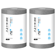 CLIO 生活物價 拋棄式菜瓜布, 2個, 單一顏色, 120入