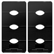 벤딕트 차량용 논슬립 안티슬립 패드, 2개, 블랙