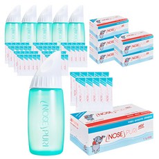 노즈퓨리 어린이 코세정 키트 + 분말 70p, 6세트