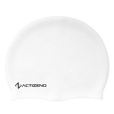 ACTIZENO 優質矽膠泳帽 白色 BiC 1個