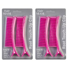 頭髮媽媽根染部分鑷子 2p, 深粉色, 2組