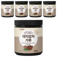 백세팔팔 돼지감자가루, 5개, 200g