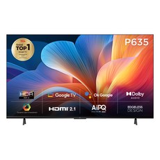 TCL 안드로이드 11 4K UHD HDR TV, 190cm(75인치), 75P635, 스탠드형, 방문설치