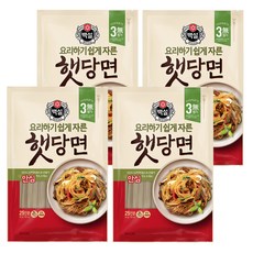 CJ BEKSUL 白雪 韓式冬粉，已切，Q彈，無使用明礬, 500g, 4包