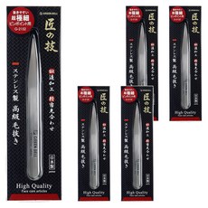 Green Bell Takumi 內生毛髮鑷子 鑷子 G-2152, 隨機出貨, 5支