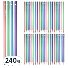 뉴삼각 연필 HB, 랜덤 발송, 240개