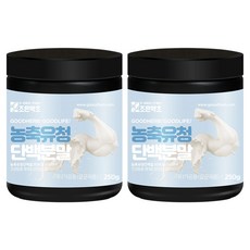 조은약초 농축 유청단백 분말, 2개, 250g