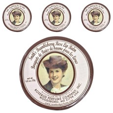 SMITH'S ROSEBUD SALVE 花蕾膏, 野莓玫瑰, 保濕肌膚, 22g, 4罐