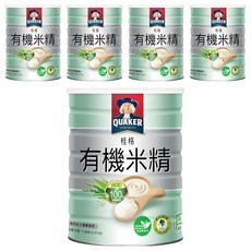 QUAKER 桂格 有機米精 4個月以上適用, 500g, 5罐