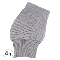 Bloomsunny 加厚保暖防寒護膝 灰色, 4個