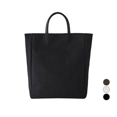 Marketpio 時尚基本款帆布皮革提手托特包