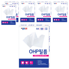 JONG IE NARA OHP透明膠片, A4, 6包