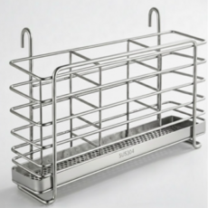 Happy Withers 掛式 304 不鏽鋼餐具筒, 單一顏色, 1個