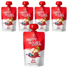 Happy Hours 生機纖果飲 蘋果/藍莓/草莓, 100g, 5入