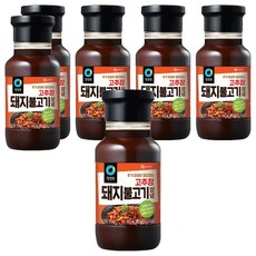 清淨園 辣味烤豬肉醬, 280g, 6個