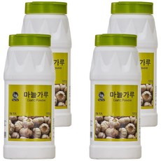 초야식품 마늘가루, 155g, 4개