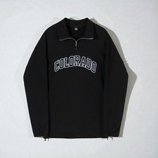 JTL 科羅拉多半拉鍊寬鬆大學T恤