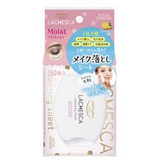 KOSE 高絲 LACHESCA 自由淨肌 台灣公司貨 零毛孔卸粧棉 水嫩, 50張, 1包