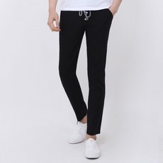 어나더디 남성용 일자 스판 밴딩 팬츠